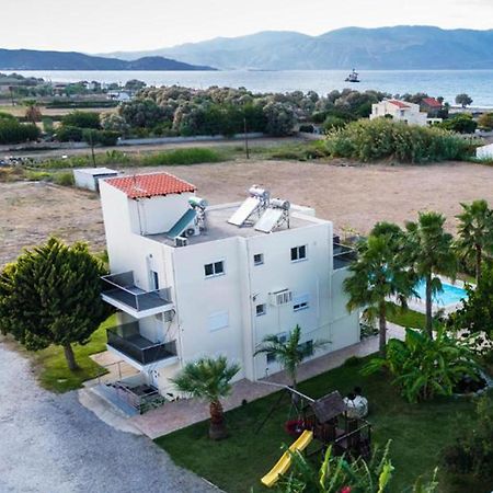 Martimi Apartments - 200M From Drapanias Beach - Pool - Hot Tub - Sauna - Bbq Kíssamos Exteriör bild