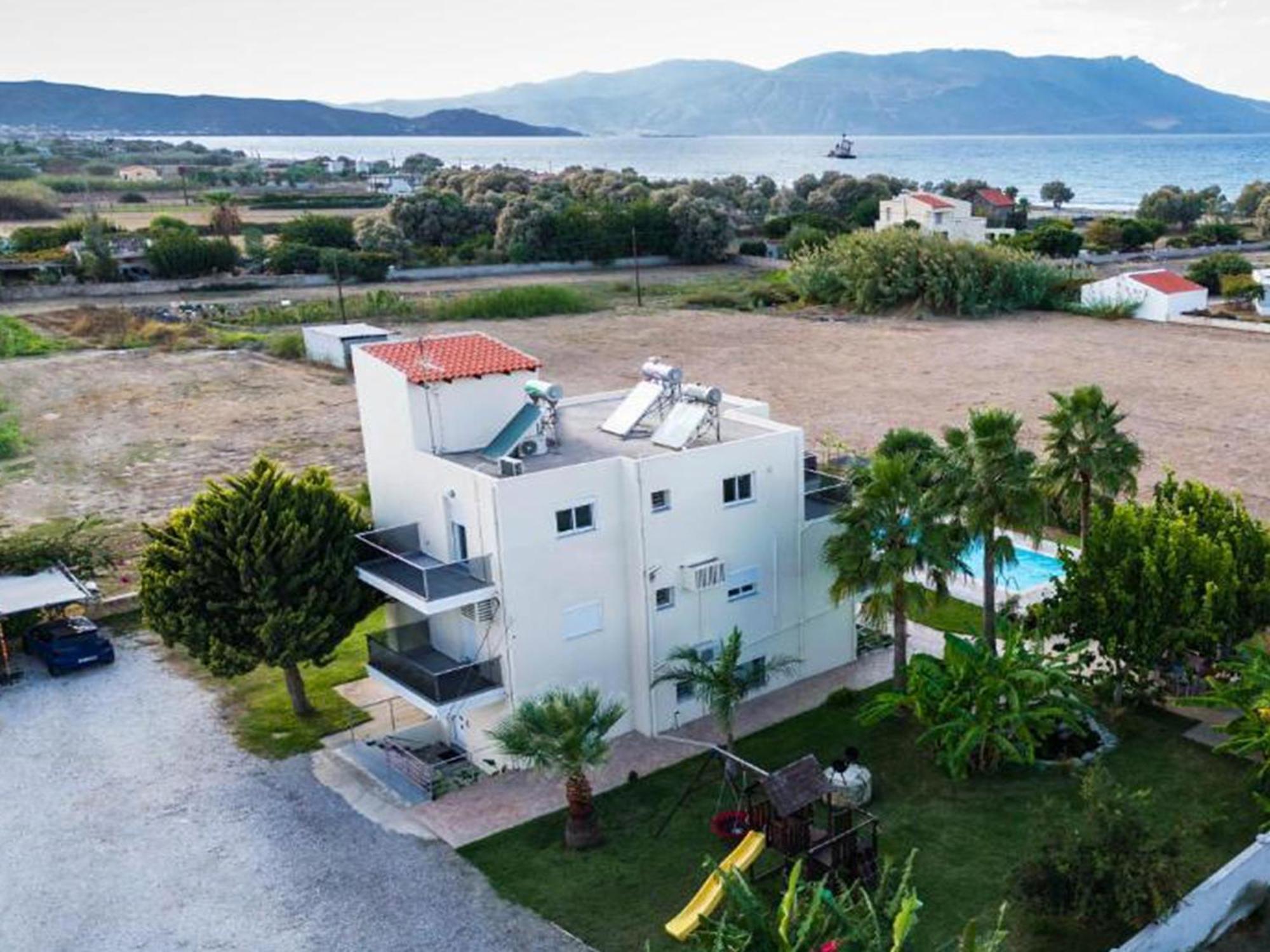 Martimi Apartments - 200M From Drapanias Beach - Pool - Hot Tub - Sauna - Bbq Kíssamos Exteriör bild