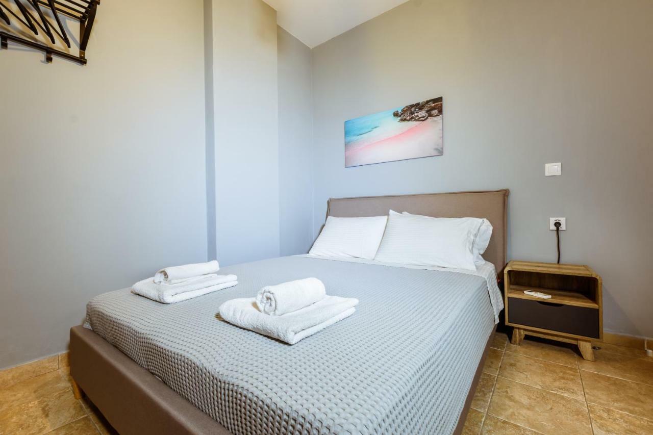 Martimi Apartments - 200M From Drapanias Beach - Pool - Hot Tub - Sauna - Bbq Kíssamos Exteriör bild