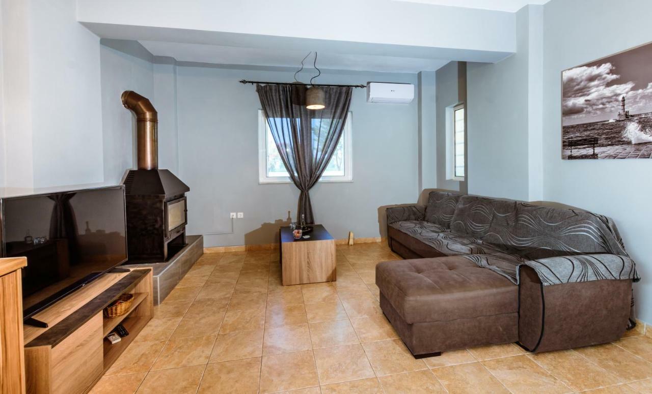 Martimi Apartments - 200M From Drapanias Beach - Pool - Hot Tub - Sauna - Bbq Kíssamos Exteriör bild