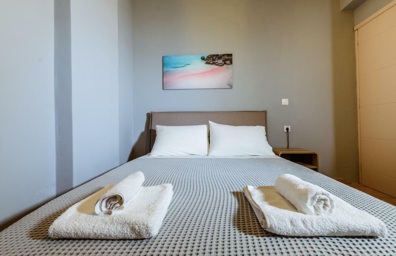Martimi Apartments - 200M From Drapanias Beach - Pool - Hot Tub - Sauna - Bbq Kíssamos Exteriör bild