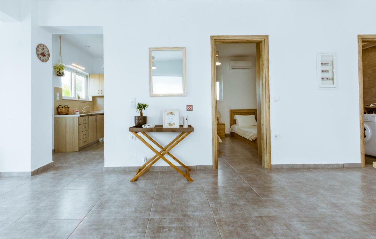Martimi Apartments - 200M From Drapanias Beach - Pool - Hot Tub - Sauna - Bbq Kíssamos Exteriör bild