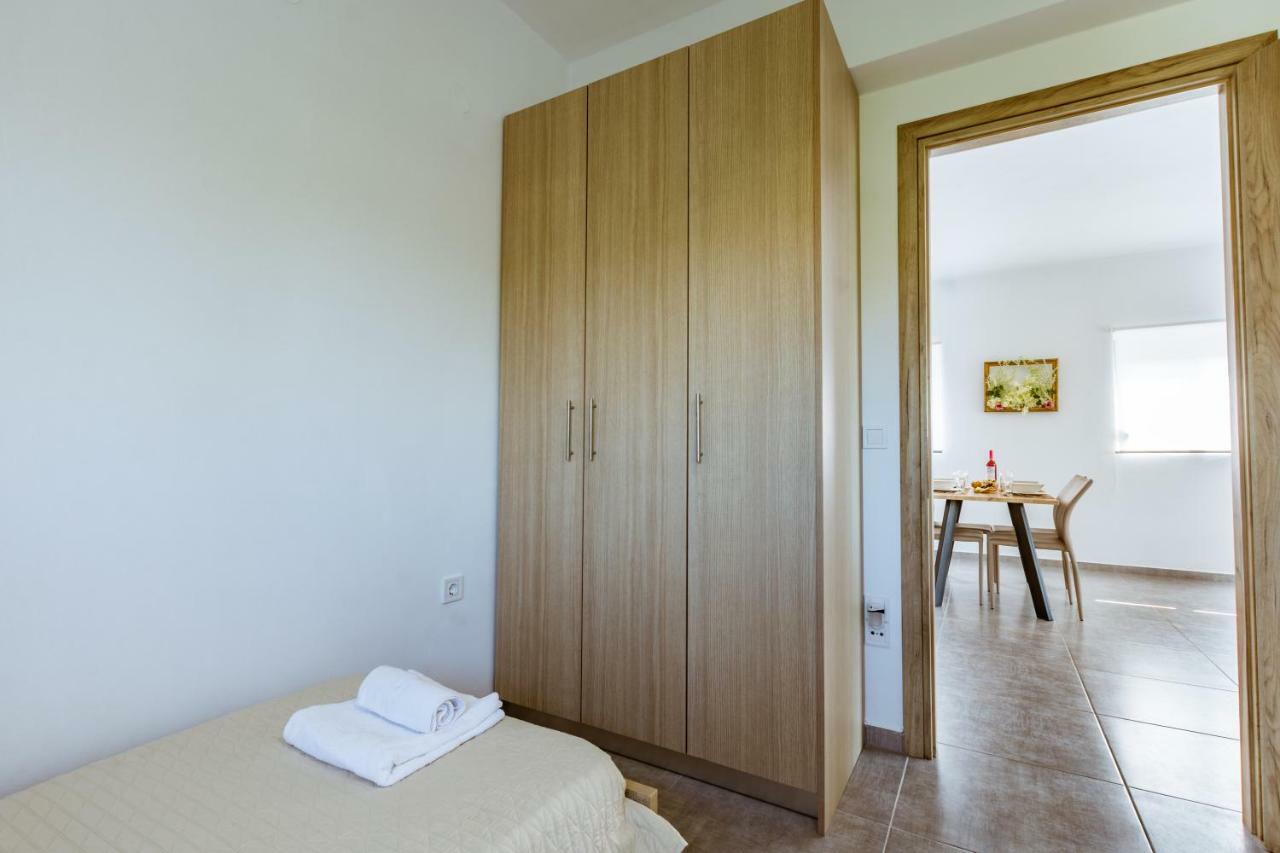 Martimi Apartments - 200M From Drapanias Beach - Pool - Hot Tub - Sauna - Bbq Kíssamos Exteriör bild